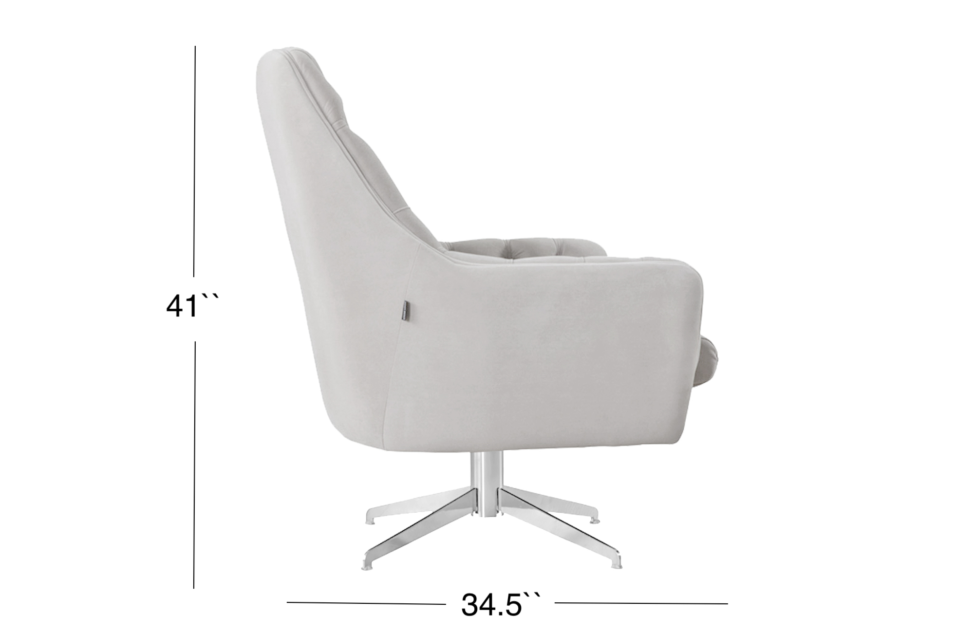 Ambra Lounge Chair - Light